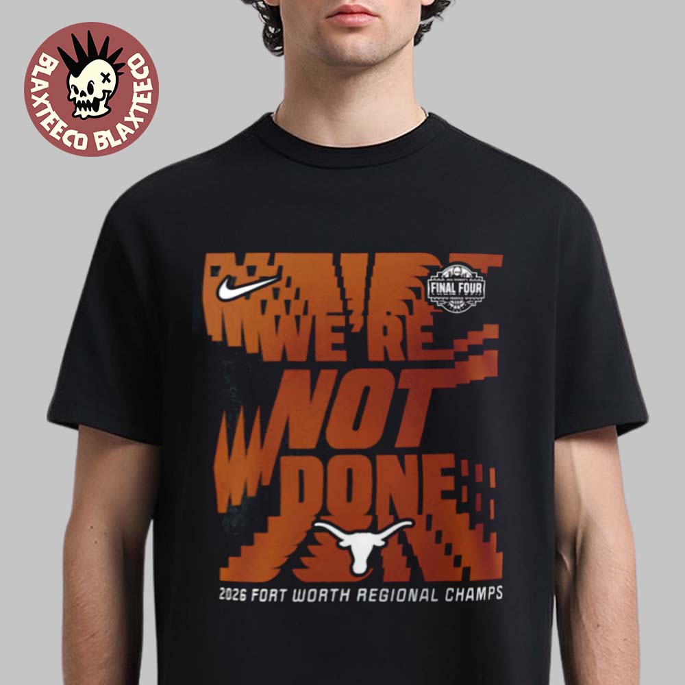 Texas Longhorns Women’s Basketball Nike 2026 NCAA Final Four Locker Room T-Shirt