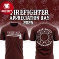 Texas State Bobcats NCAA Firefighter Day Of Appreciation 2025 Two Sided Shirt