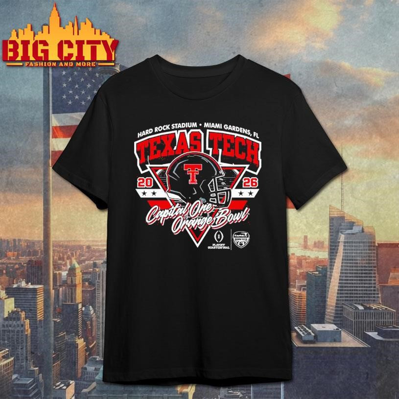 Texas Tech 2025 CFP Orange Bowl Alternate shirt