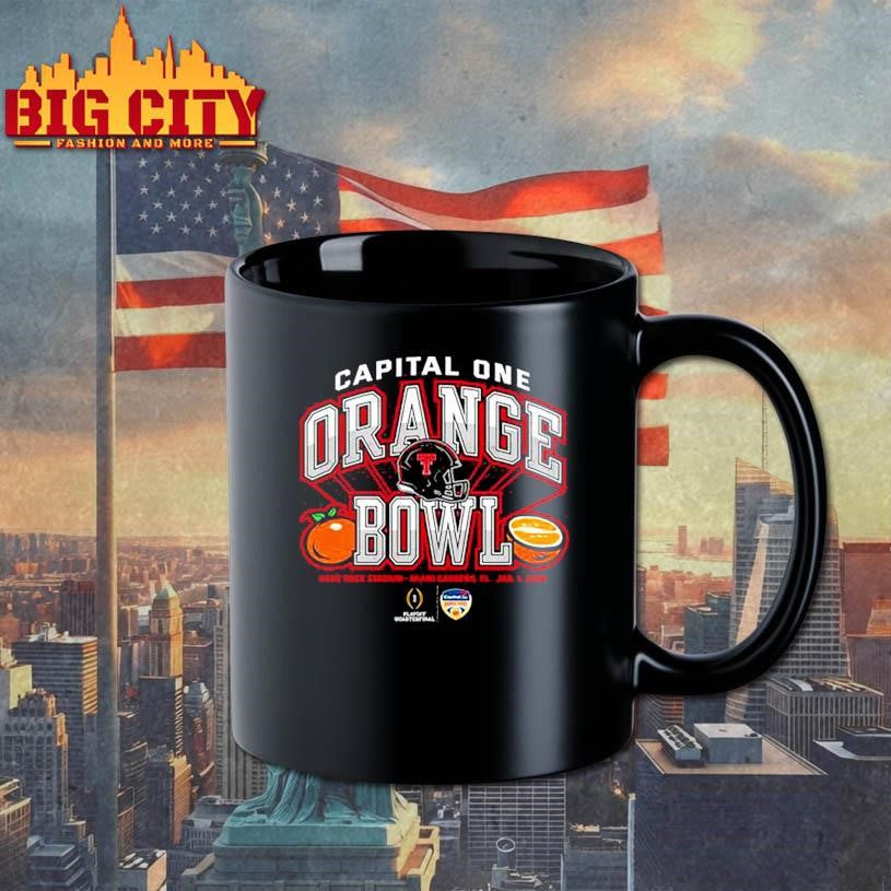 Texas Tech 2025 CFP Orange Bowl shirt