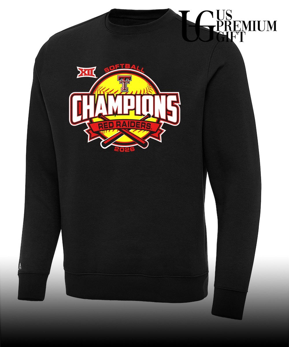 Texas Tech Red Raiders Big 12 Softball Regular Season Champions logo shirt