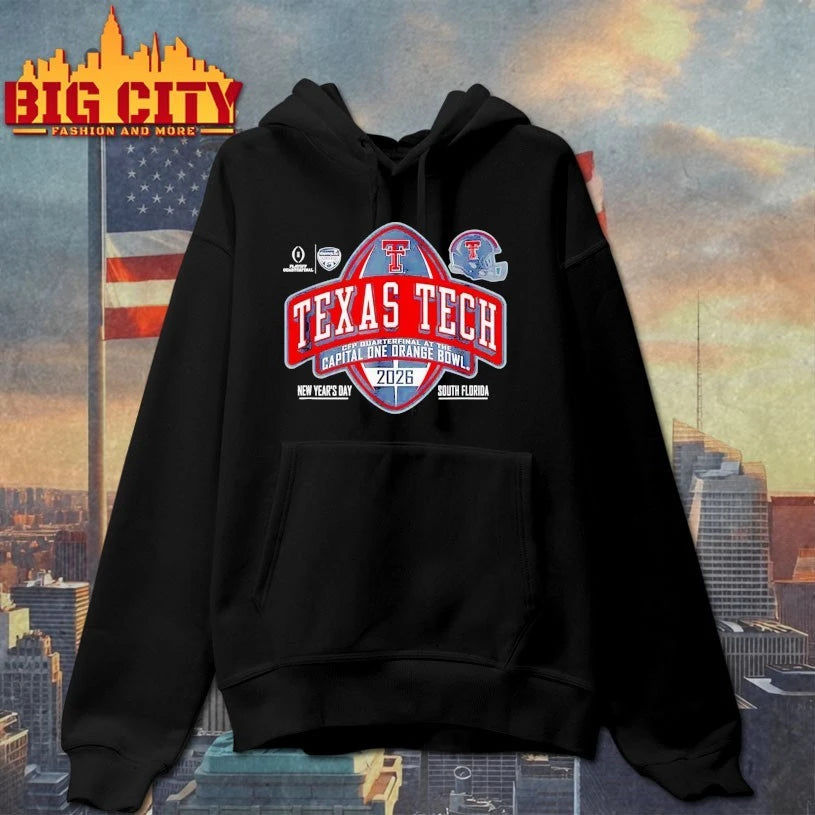 Texas Tech Red Raiders Orange Bowl 2025-26 CFP Quarter shirt