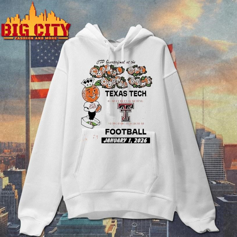 Texas Tech Red Raiders Orange Bowl January 1st 2026 Shirt