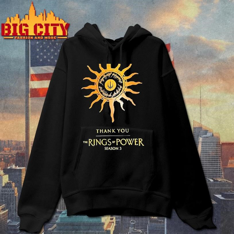 Thank You The Rings Of Power Season 3 Shirt