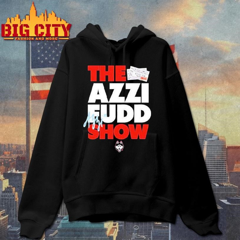 The Azzi Fudd Show Uconn Huskies Logo Shirt