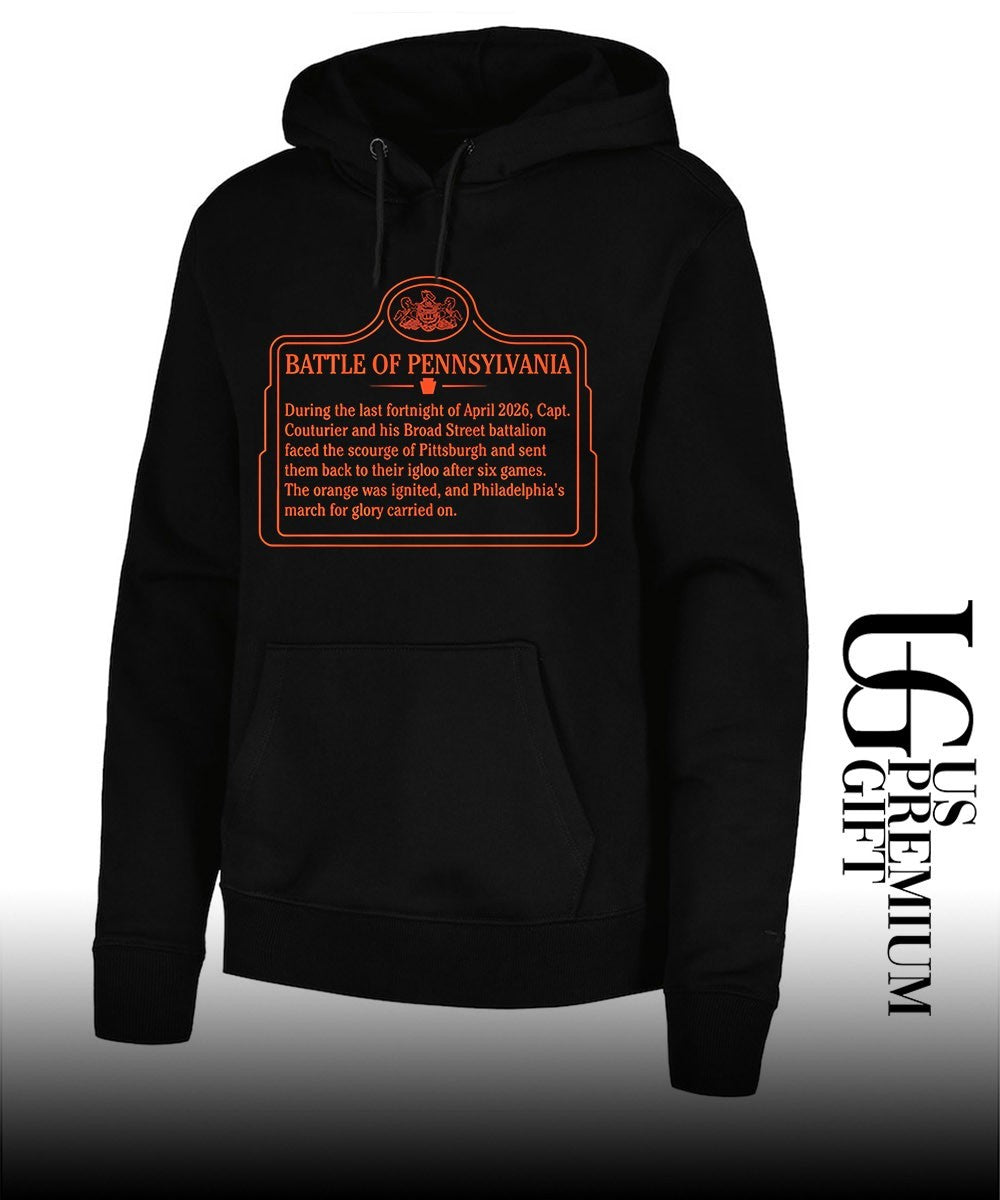 The Battle of Pennsylvania Philadelphia hockey shirt