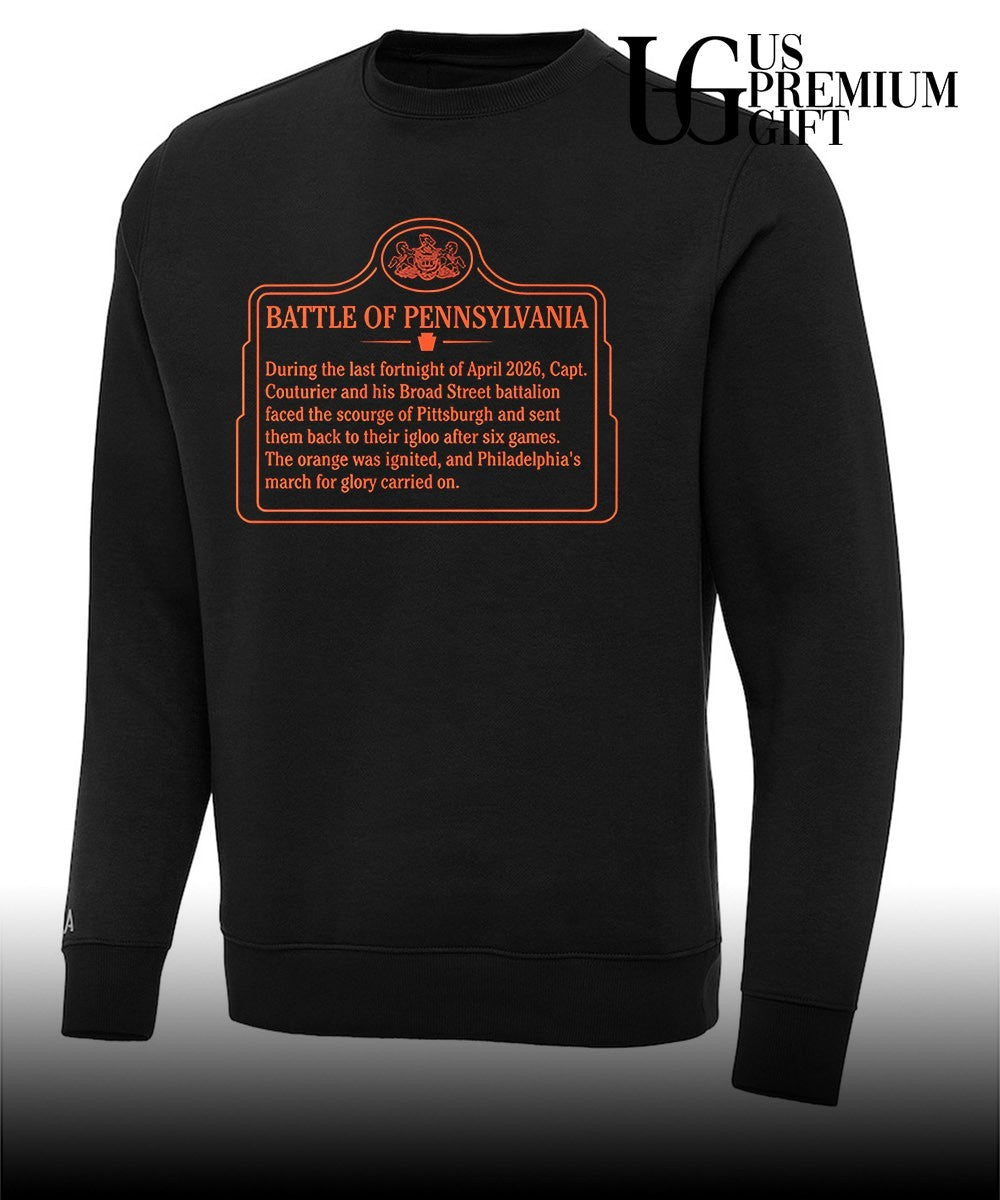 The Battle of Pennsylvania Philadelphia hockey shirt