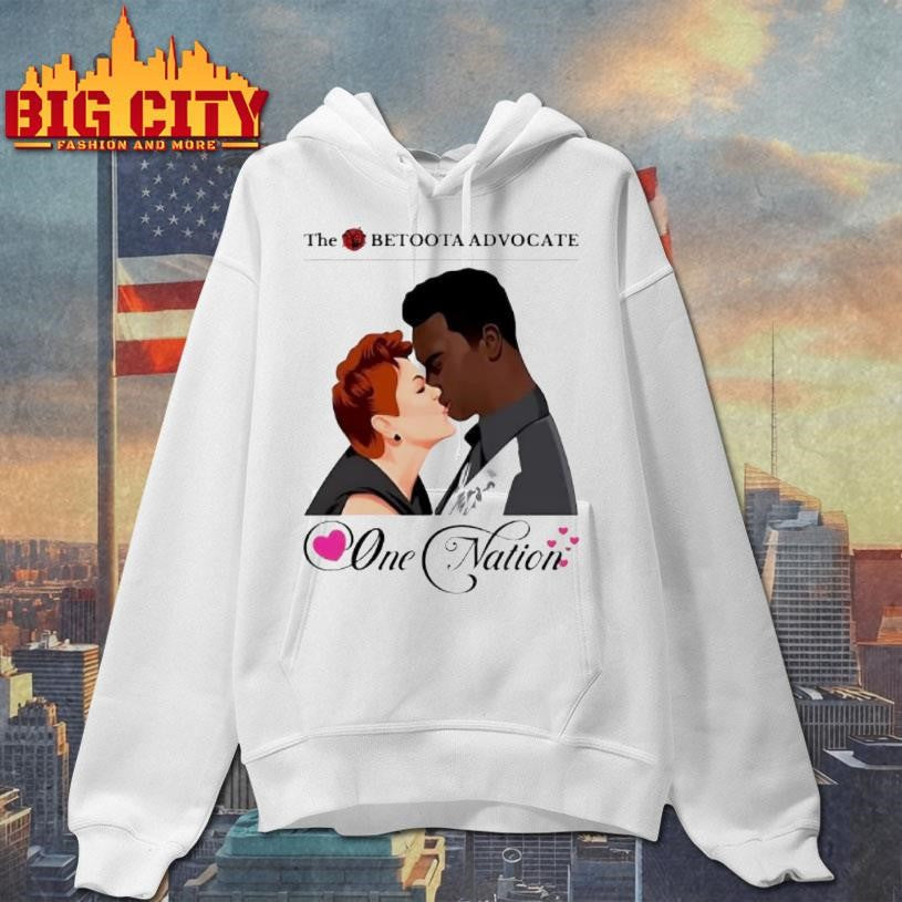 The Betoota Advocate One Nation Soulmates Romantic Couple Shirt
