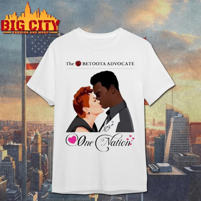 The Betoota Advocate One Nation Soulmates Romantic Couple Shirt