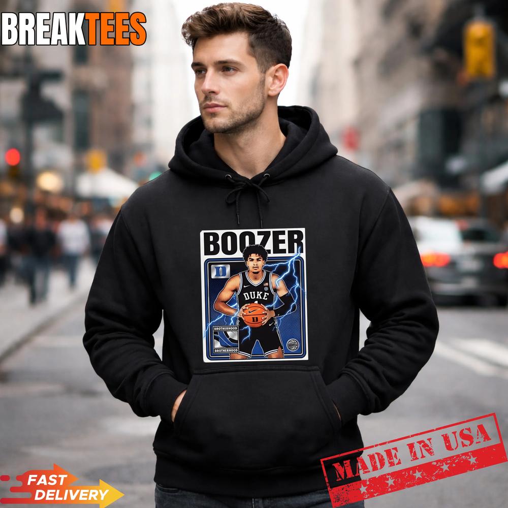 The Boozer Blueprint Duke Blue Devil Lightning T-Shirt