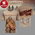 The Castellows 2026 World Tour Graphic Country Music Concert Two Sided Shirt
