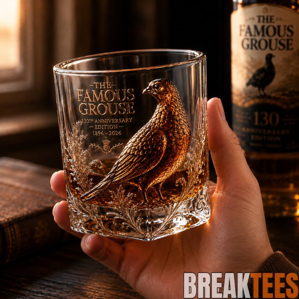 The Famous Grouse 130th Anniversary Whiskey Glass
