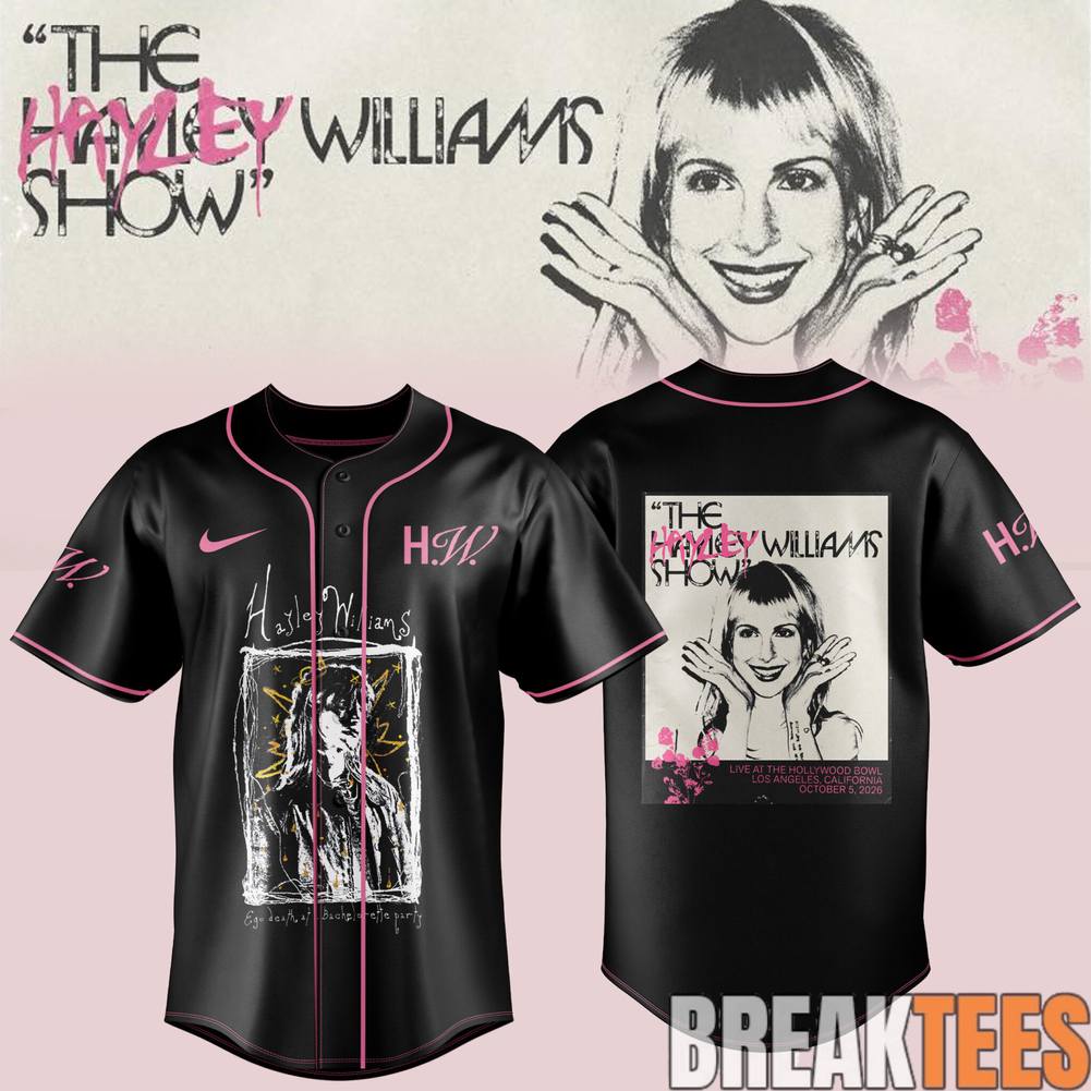 The Hayley Williams Show 2026 Baseball Jersey