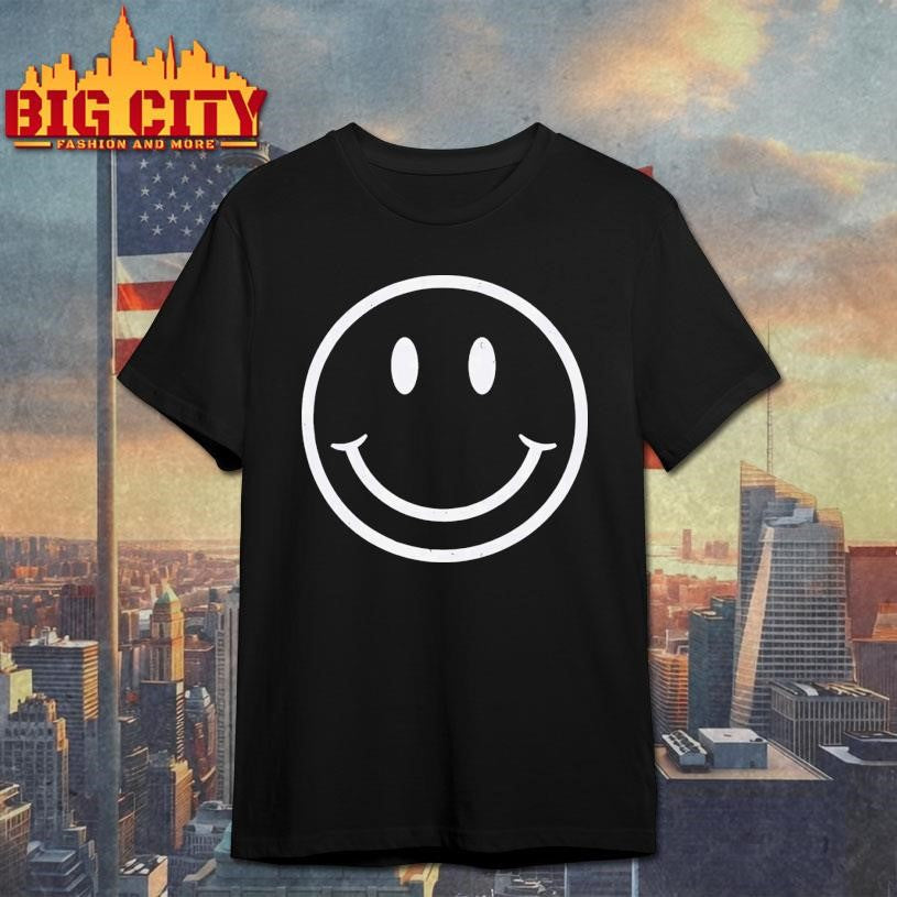 The Institute Luke Ellis Smiley Face shirt