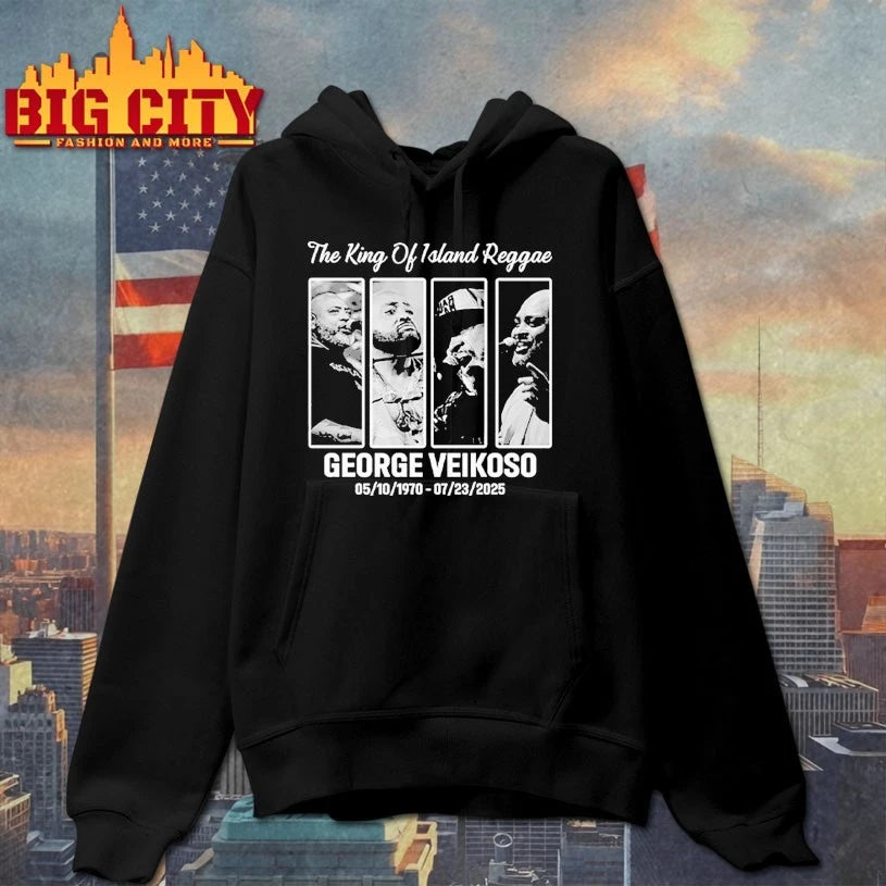 The King Of Island Reggae George Veikoso 05-10-1970 07-23-2023 shirt