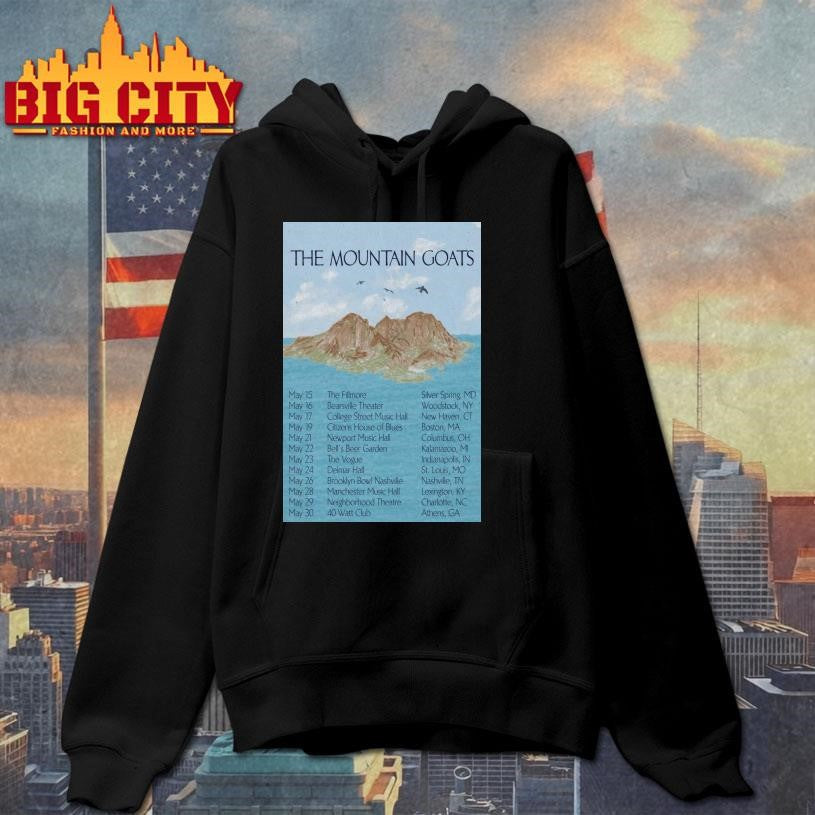 The Mountain Goats May 2026 Shows Poster Shirt