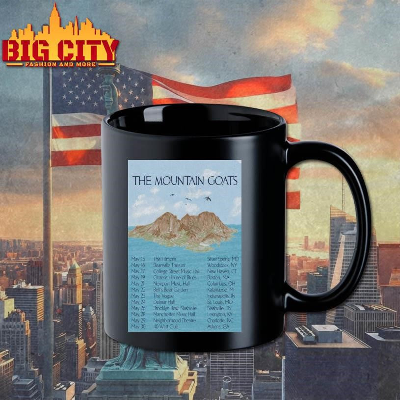 The Mountain Goats May 2026 Shows Poster Shirt