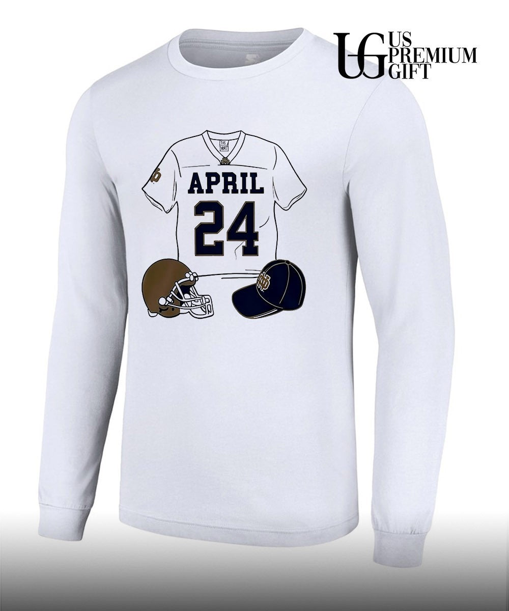 The Notre Dame Fighting Irish Football April 24 2026 shirt