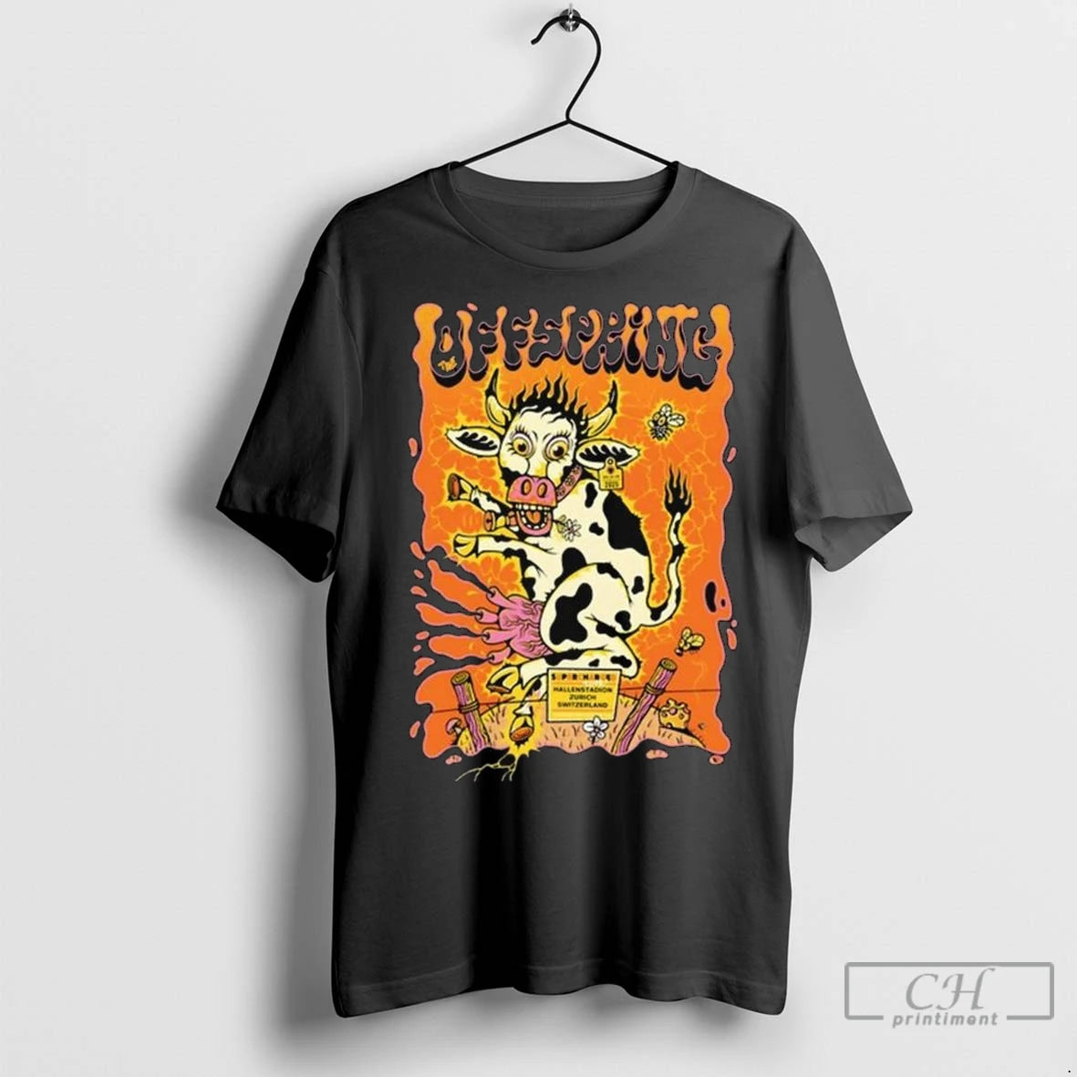 The Offspring September 30 2025 Hallenstadion Zurich Switzerland Long Sleve T Shirts