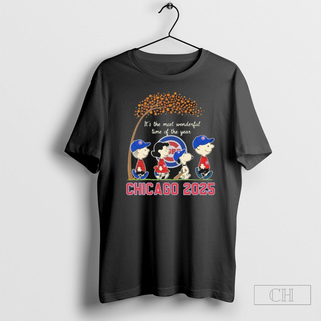 The Peanuts Walking X Chicago Cubs Its The Most Wonderful Time Of The Year