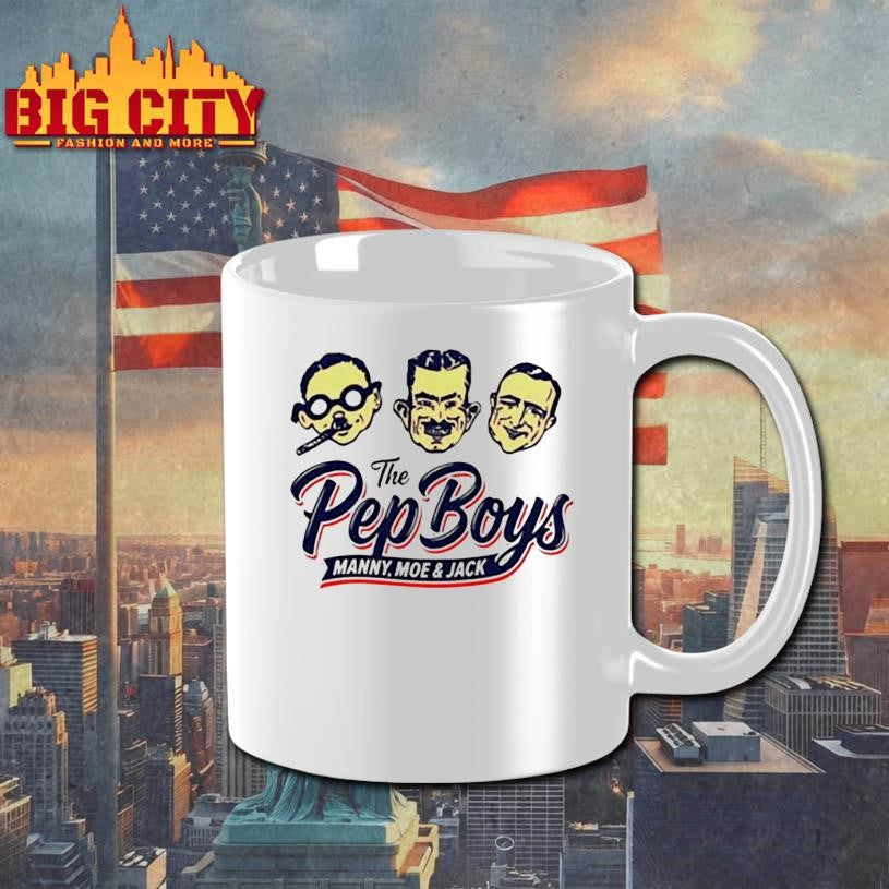 The Pep Boys Manny Moe and Jack logo vintage shirt