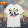 The Pep Boys Manny Moe and Jack logo vintage shirt