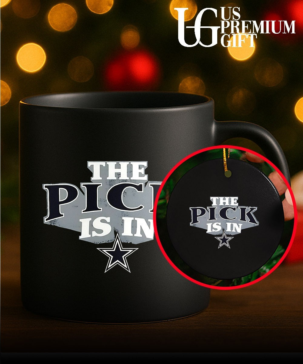 The Pick is in Dallas Cowboys Football shirt