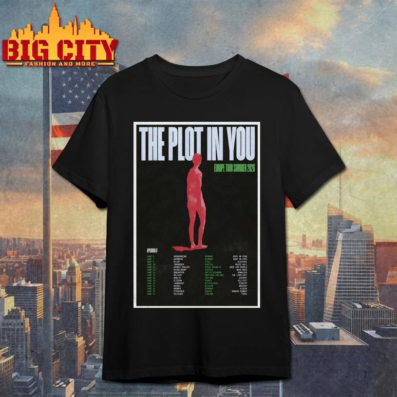 The Plot In You EU Summer 2026 Shows Poster shirt
