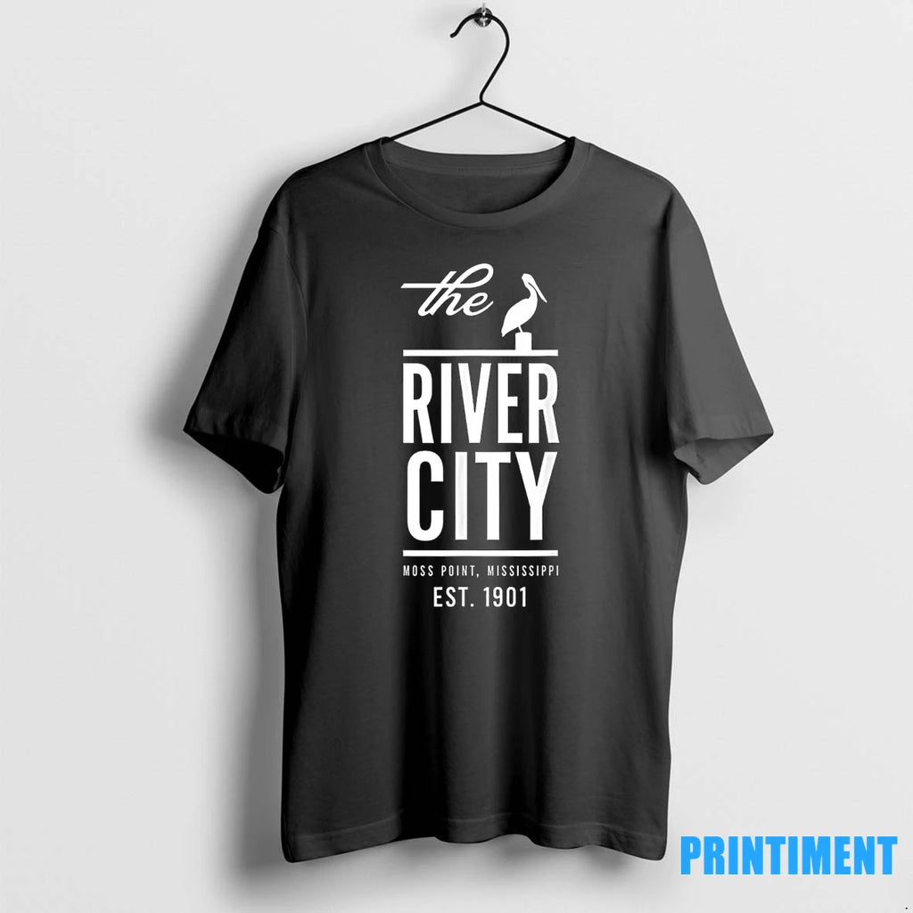 The River City Moss Point Mississippi Est 1901 Tshirts Sweater