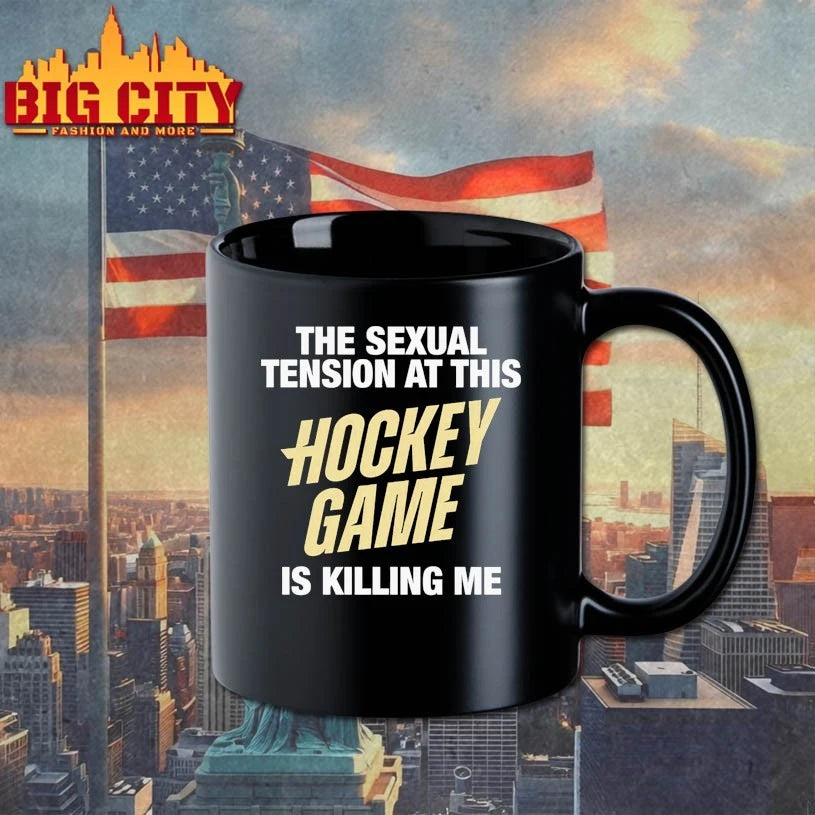 The Sexual Tension At This Hockey Game Is Killing Me shirt