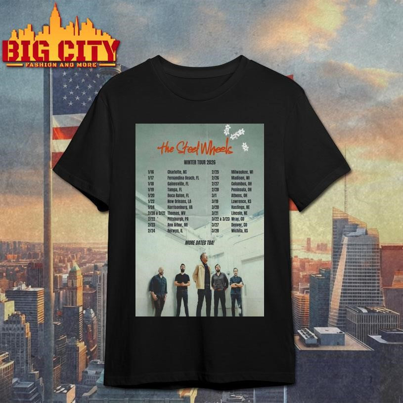 The Steel Wheels Winter Tour 26 Poster shirt