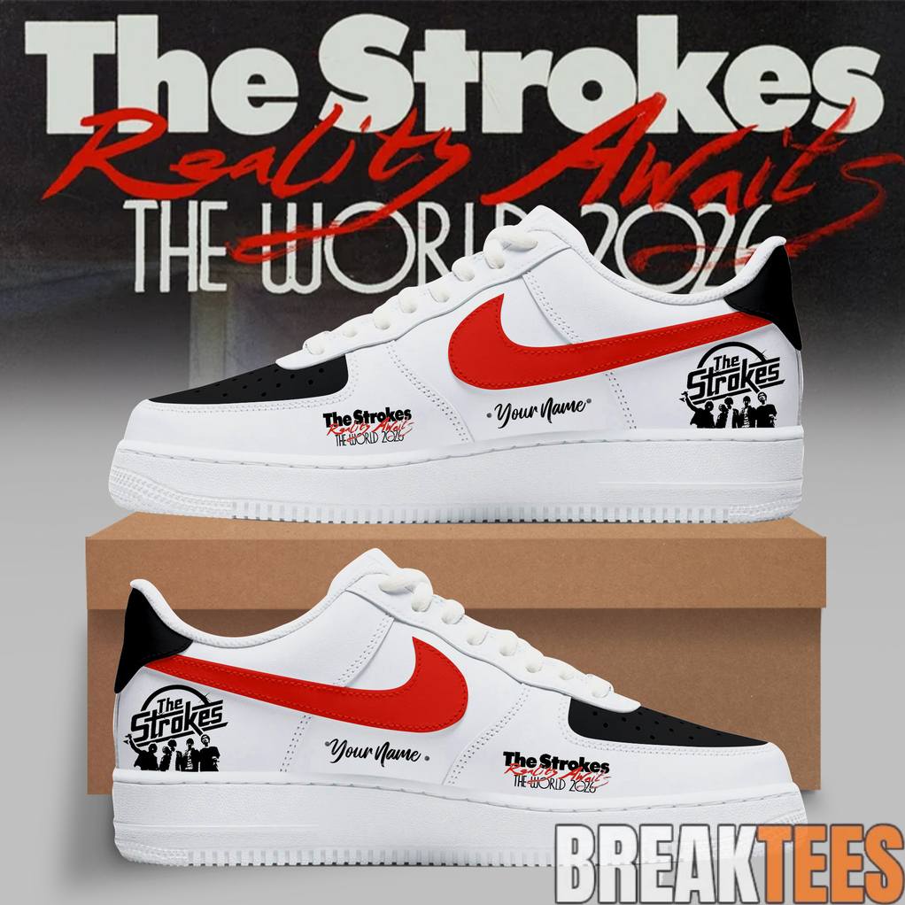 The Strokes Reality Awaits Tour 2026 Custom Air Force 1