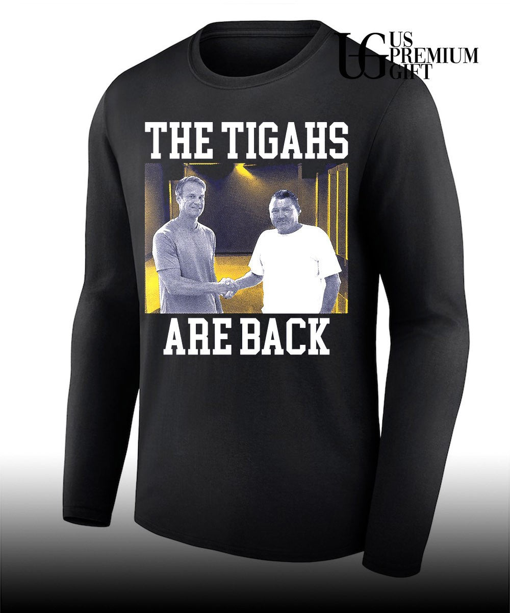 The Tigahs Are Back Lane Kiffin and Ed Orgeron shirt