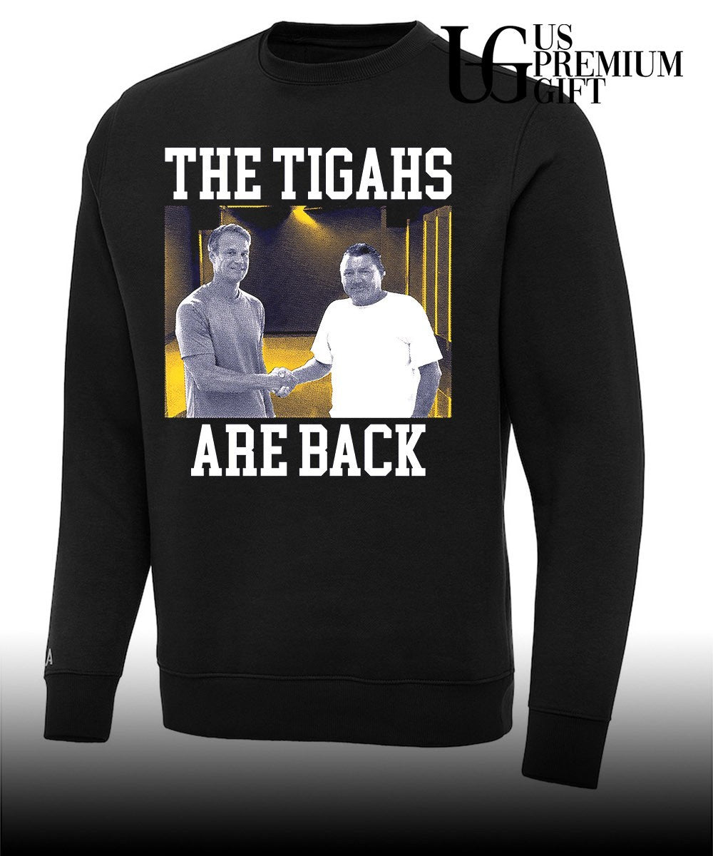 The Tigahs Are Back Lane Kiffin and Ed Orgeron shirt