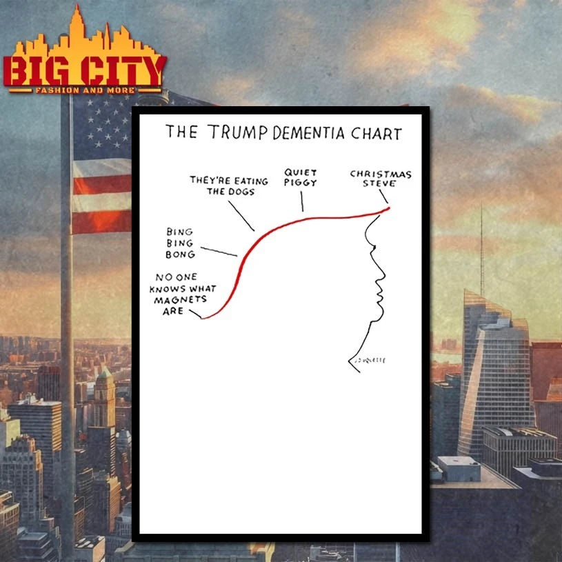 The Trump Dementia Chart shirt