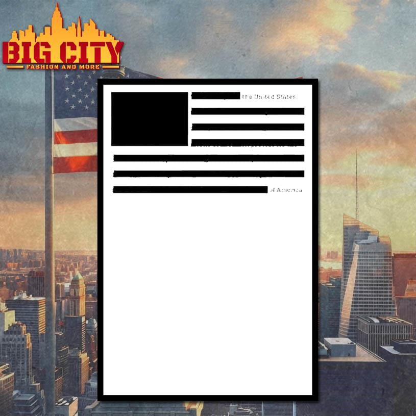 The United State Of America Redacted Preamble Shirt