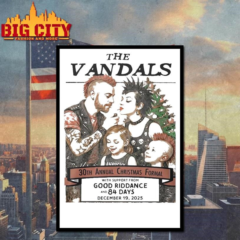 The Vandals Dec 19 2025 Ventura Ca Shirt