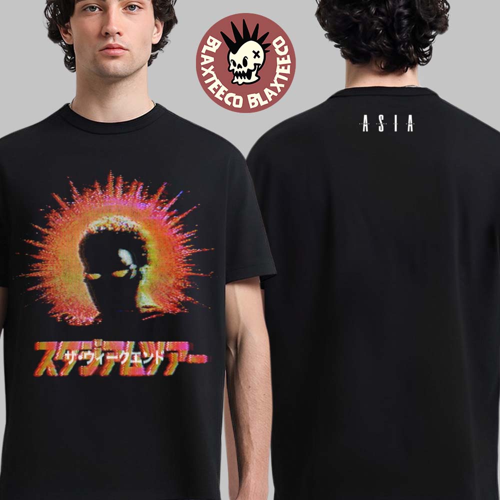 The Weeknd X 7-Eleven Japan Exclusive 2026 After Hours Til Dawn Tour Asia T-Shirt