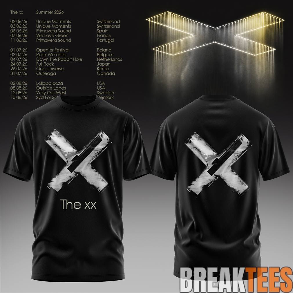 The XX Summer Tour 2026 Shirt