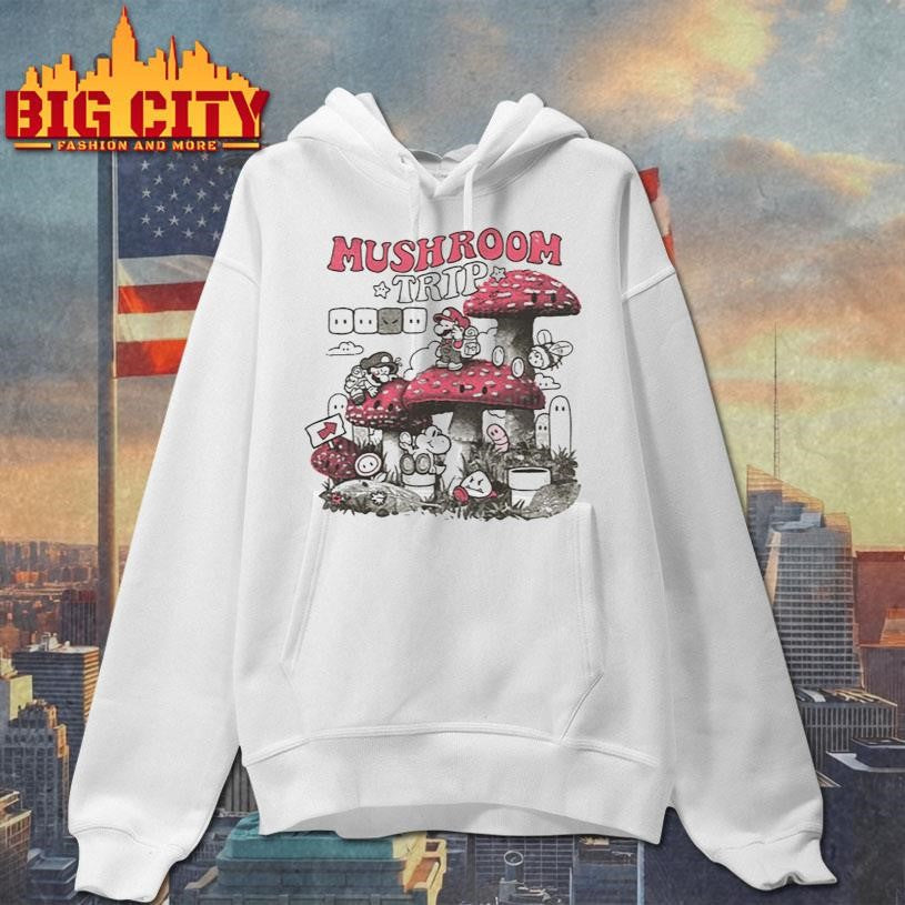 The Yetee Mushroom Trip Shirt