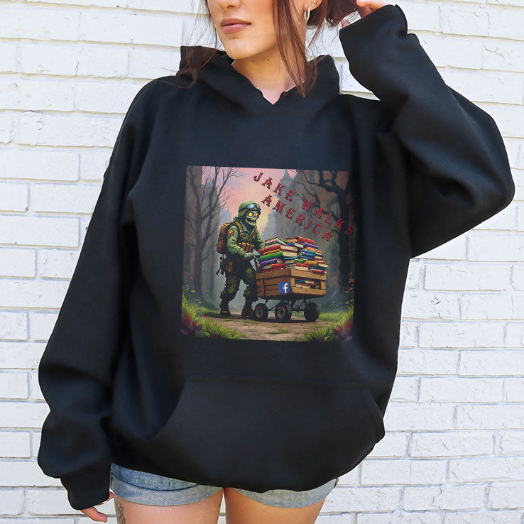 The Zombie Pusher Jake Walks America T Shirt