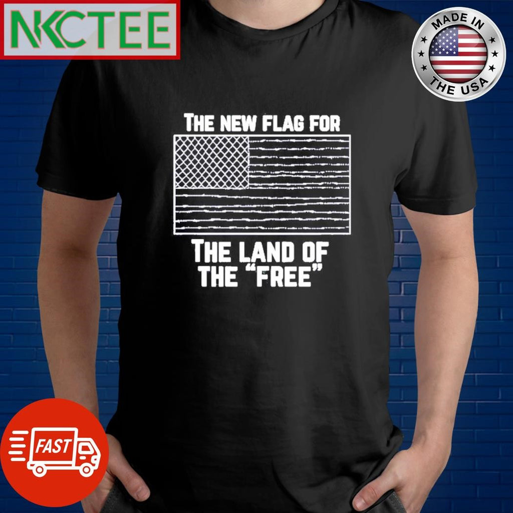 The new flag for the land of the free US flag shirt