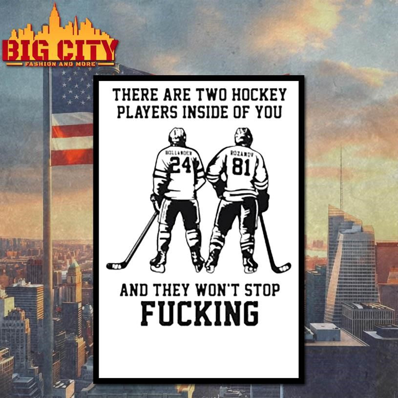 There Are Two Hockey Players Shirt