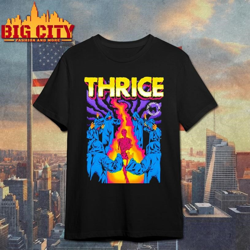 Thrice Santa Cruz Skeleton Shirt