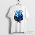 Thug Life Detroit Freddy Jason Michael Myers Horror Lions Fan Posters White Shirt