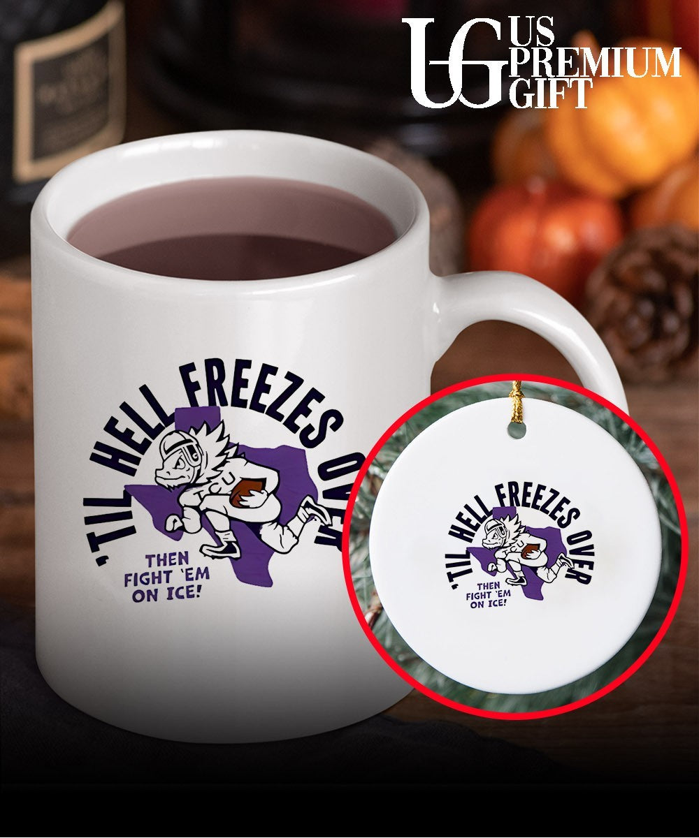 Til Hell Freezes Over then fight em on ice shirt