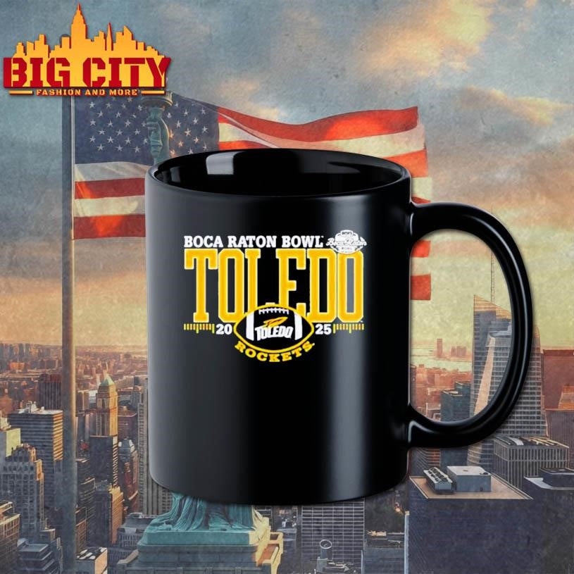 Toledo Rockets 2025 Boca Raton Bowl Bound Shirt