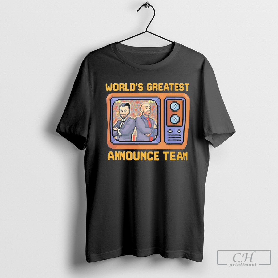 Tom Matt Worlds Greatest Announce Team Tv Shirt Tee