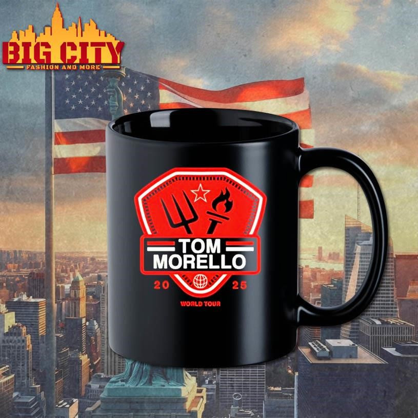 Tom Morello Crest Tour 2025 Shirt