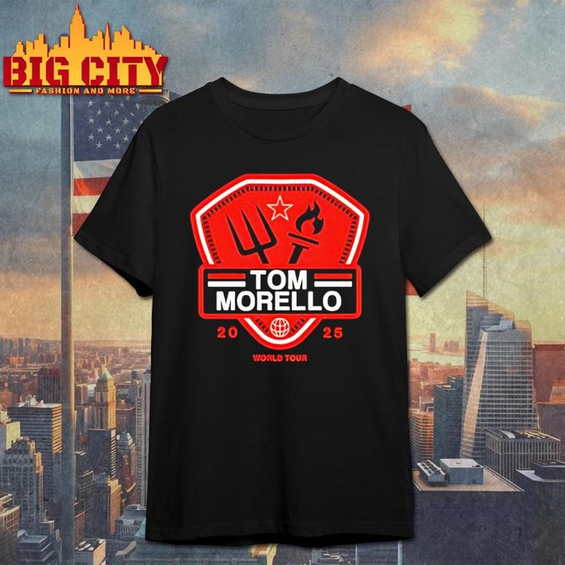 Tom Morello Crest Tour 2025 Shirt